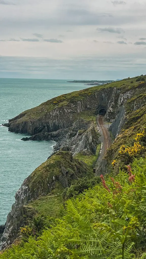 Bray to Greystones Cliff Walk in Ireland.