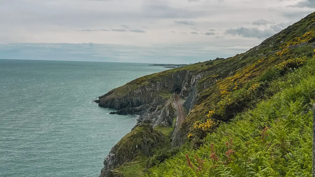 Bray to Greystones cliff walk in Ireland.
