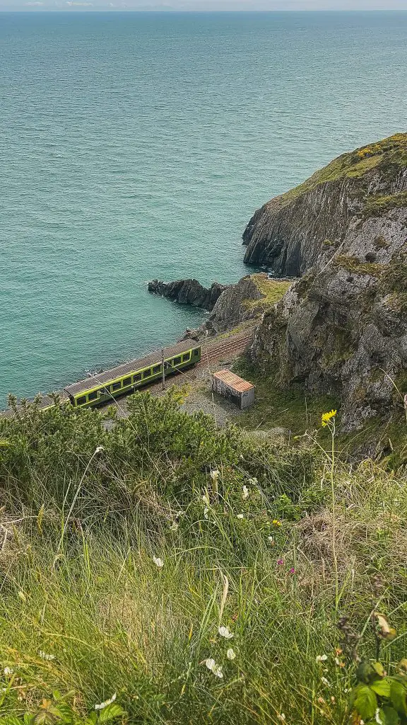 Bray to Greystones Cliff Walk in Ireland.