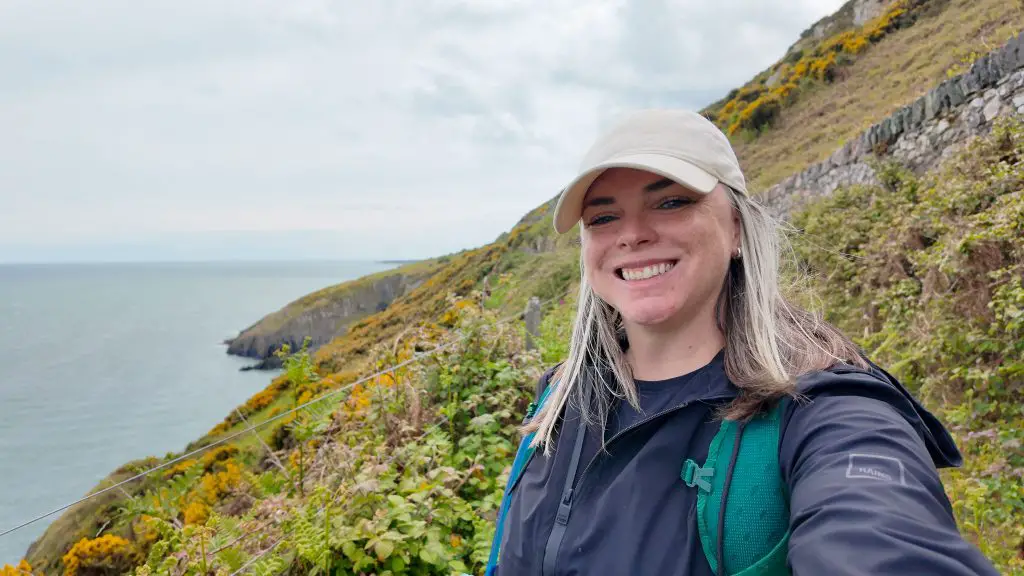 Me, in 2026 on the Bray to Greystones Cliff Walk