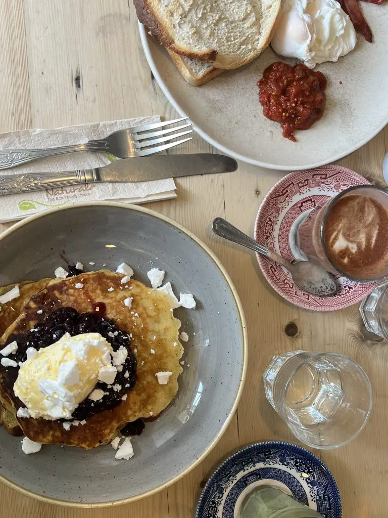 Breakfast at Ard Bia at Nimmo's in Galway, Ireland.