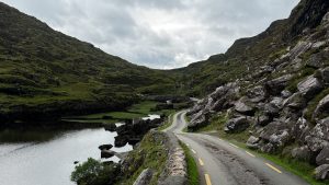 Gap of Dunloe walk in Killarney, Ireland.